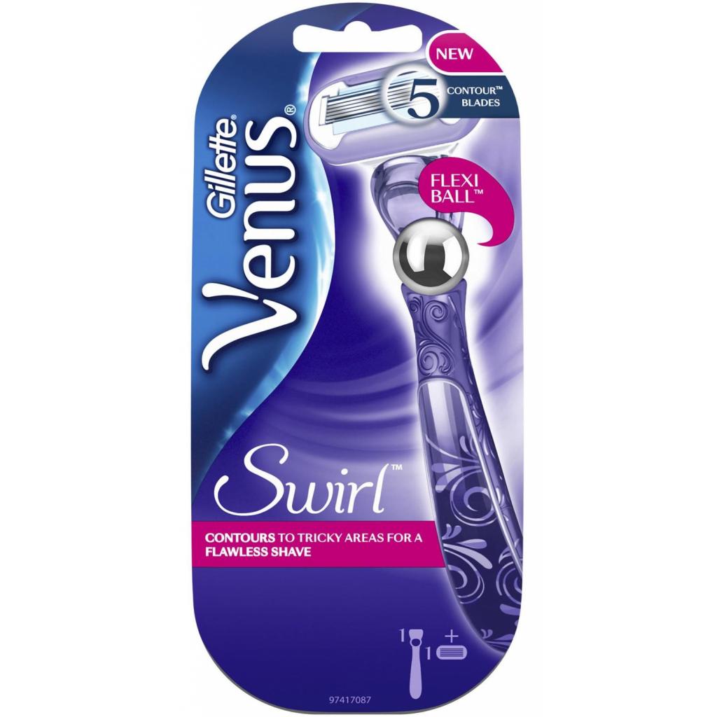 Бритва Gillette Venus Swirl с одной сменной кассетой (7702018400935)