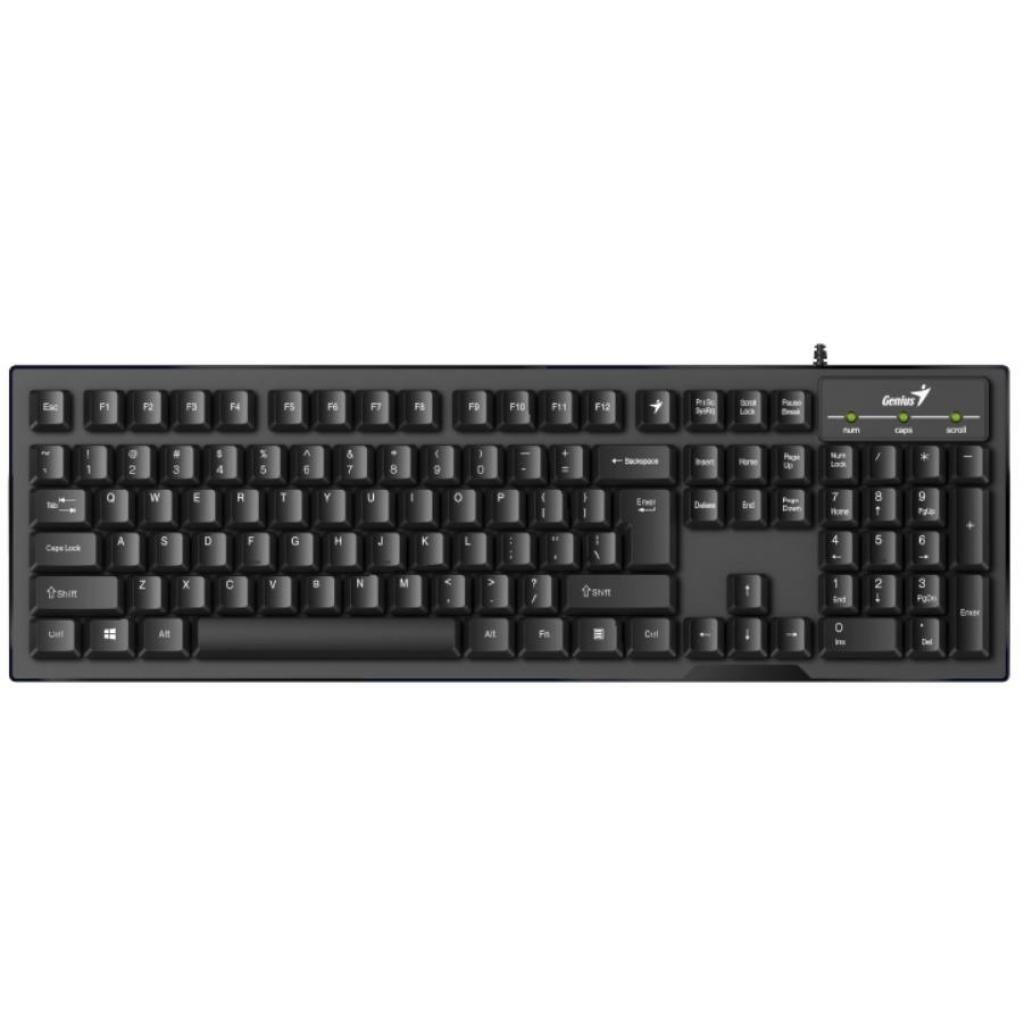 Клавіатура Genius Smart KB-102 Black USB Ukr (31300007410)