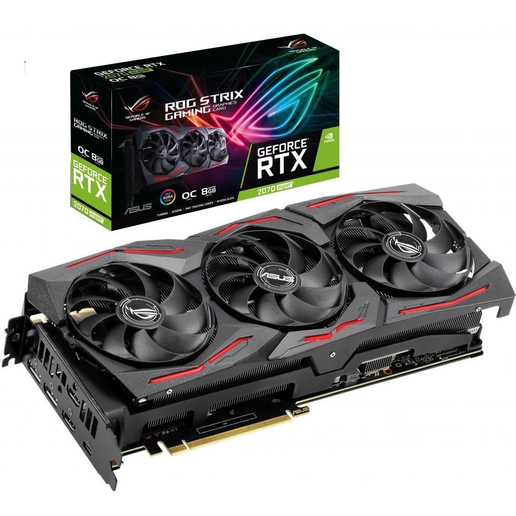 Відеокарта ASUS GeForce RTX2070 SUPER 8192Mb ROG STRIX OC GAMING (ROG-STRIX-RTX2070S-O8G-GAMING)