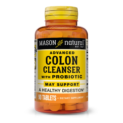 Трави Mason Natural Очищення і Детокс з пробіотиками, Advanced Colon Cleanser Wi (MAV15439)