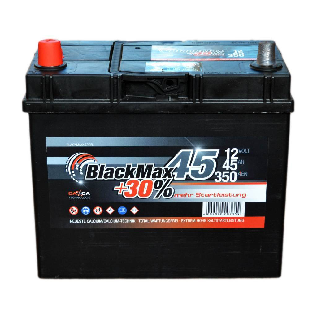 Акумулятор автомобільний BlackMax 45A (B4023)