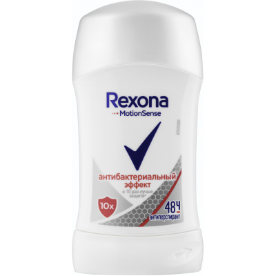 Антиперспірант Rexona Антибактеріальний ефект 40 мл (87294897)