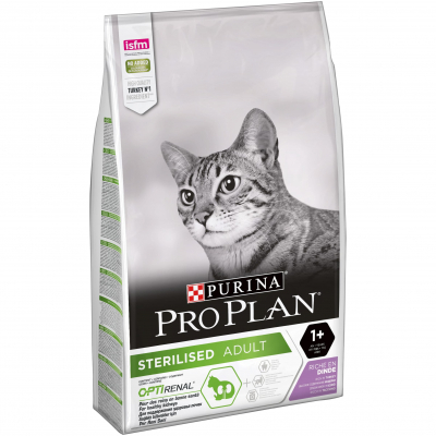 Сухий корм для кішок Purina Pro Plan Sterilised Cat Turkey зі смаком індички 10 кг (7613033566547)