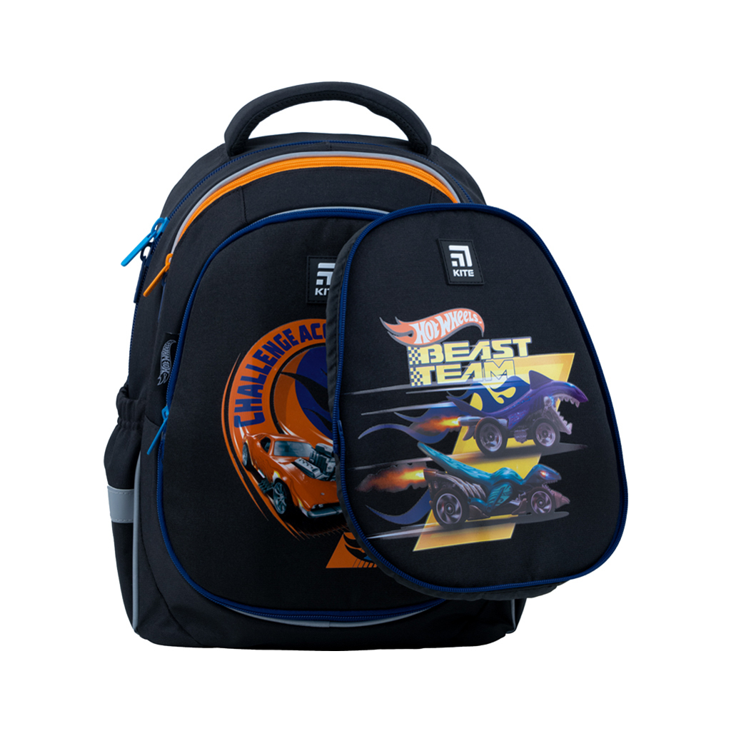 Портфель Kite Education 700(2p) Hot Wheels (HW22-700M(2p))