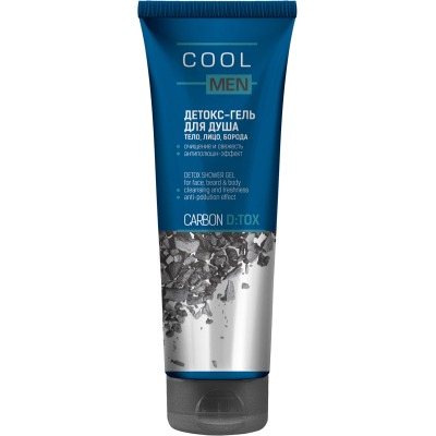 Гель для душу Cool Men Detox Carbon 250 мл (4823015942099)