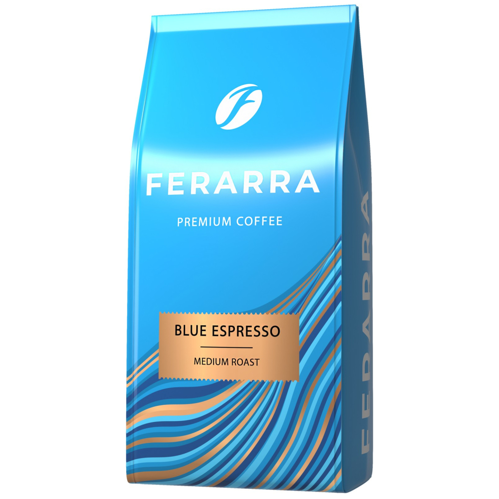 Кава Ferarra Blu Espresso в зернах 1 кг (fr.74100)