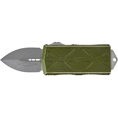 Ніж Microtech Exocet Double Edge Stonewash Distressed OD Green (157-10DOD)