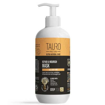 Маска для тварин Tauro Pro Line Ultra Natural Care Repair and Nourish 400 мл (TPL63604)