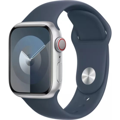 Ремінець до смарт-годинника Apple 45mm Storm Blue Sport Band - S/M (MT3Q3ZM/A)