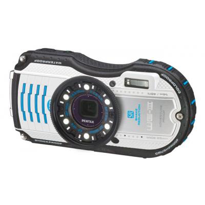 Цифровий фотоапарат Pentax Optio WG-3 White-Blue Kit (1272202)