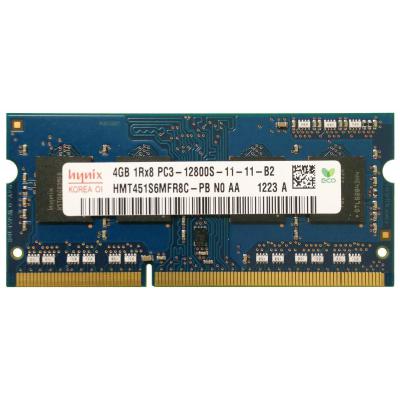 Модуль пам'яті для ноутбука SoDIMM DDR3 4GB 1600 MHz Hynix (HMT451S6MFR8C-PBN0 AA / HMT451S6AFR8C-PB)