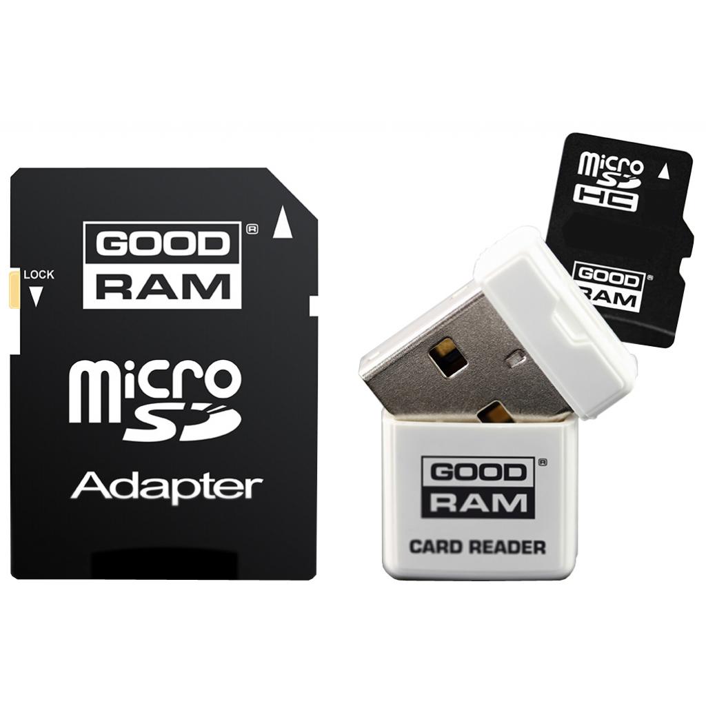 Карта пам'яті Goodram 8GB microSDHC Class 10 (USDR48GBC10R9)