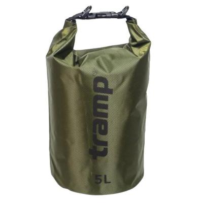 Гермомішок Tramp PVC Diamond Rip-Stop оливковый 5л (UTRA-110-olive)