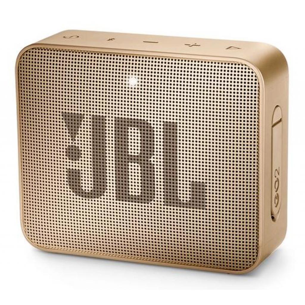 Акустична система JBL GO 2 Champagne (JBLGO2CHAMPAGNE)