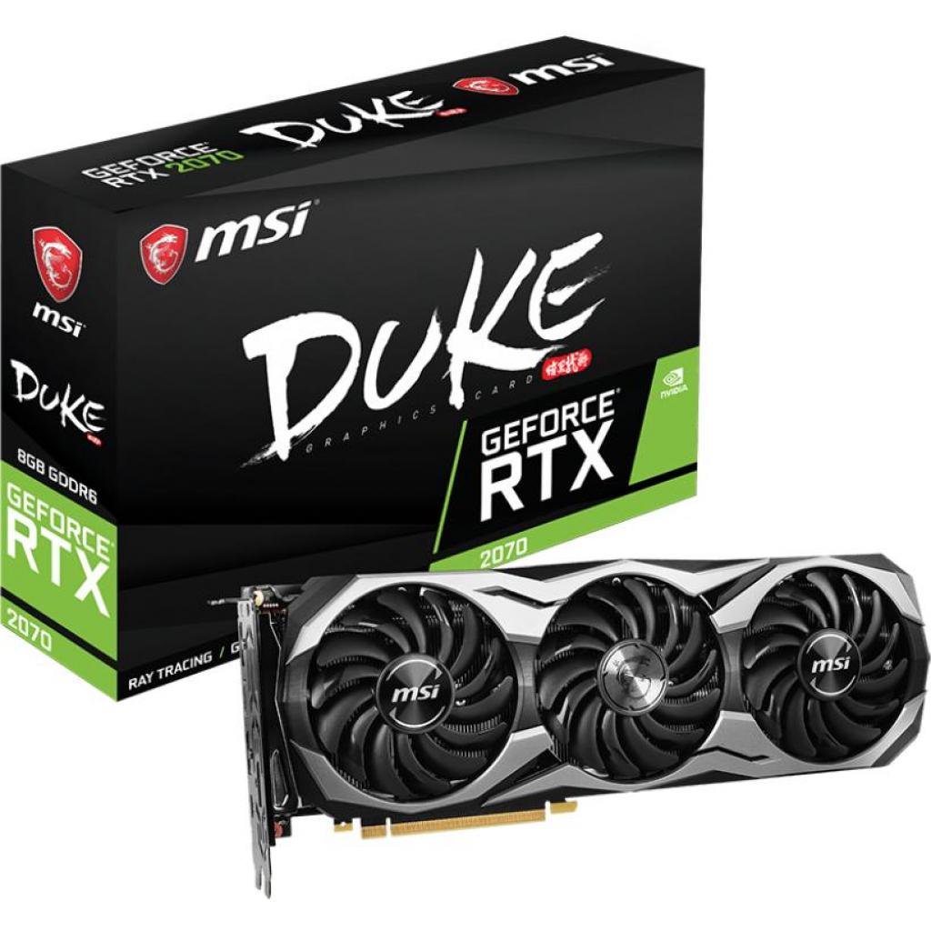 Відеокарта MSI GeForce RTX2070 8192Mb DUKE OC (RTX 2070 DUKE 8G OC)