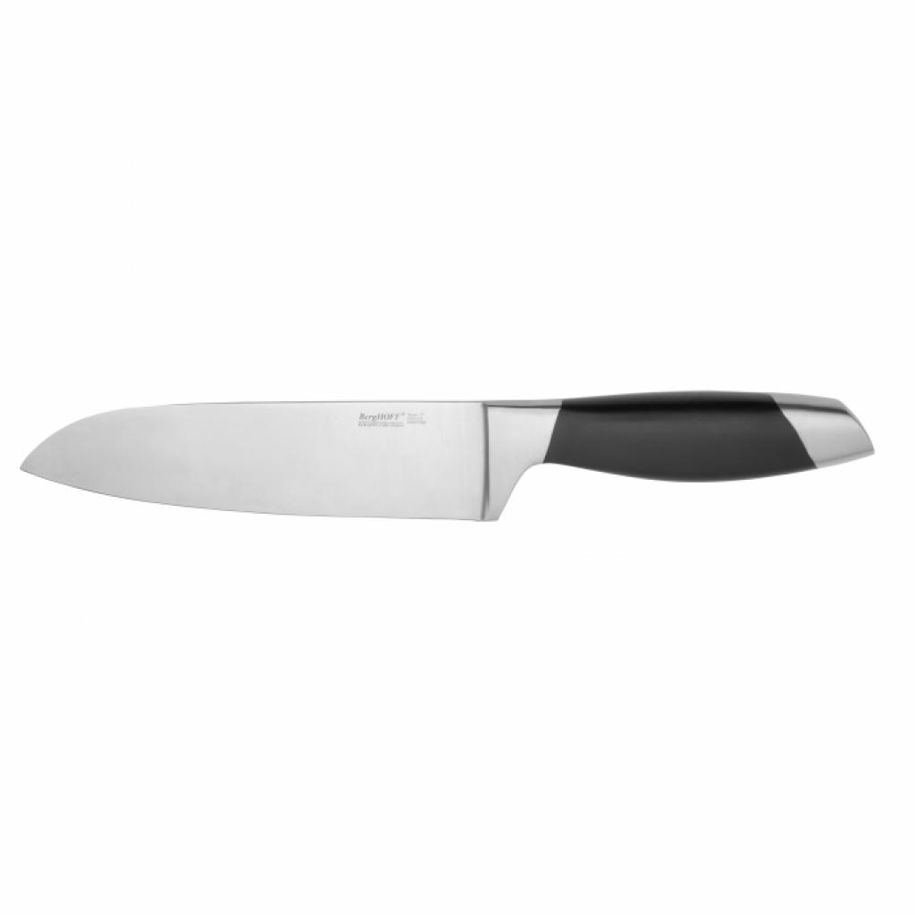 Кухонний ніж BergHOFF Coda Santoku 180 мм Black (4490039)