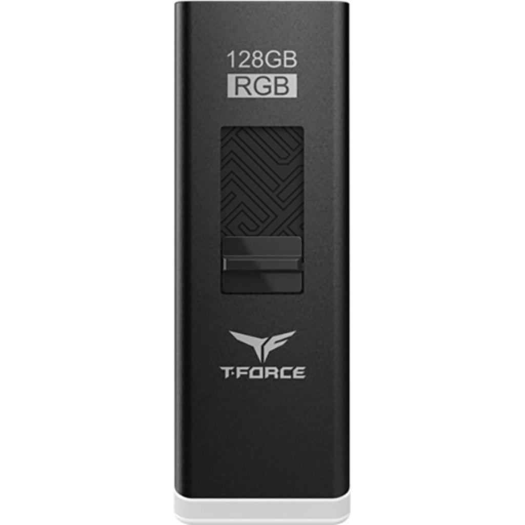 USB флеш накопичувач Team 128GB T-Force Spark RGB Black USB 3.2 (TSPARK3128GB01)