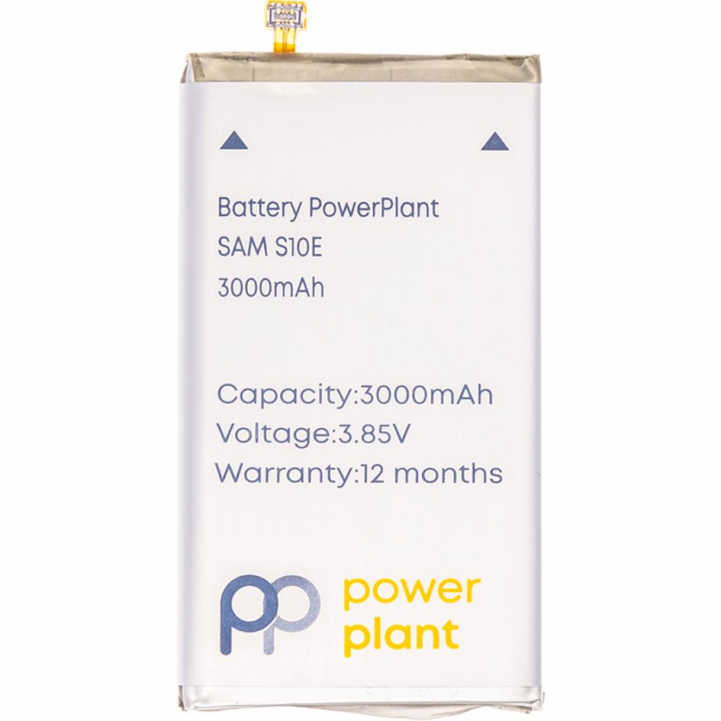 Акумуляторна батарея для телефону PowerPlant Samsung Galaxy S10e (EB-BG970ABU) 3000mAh (SM170760)