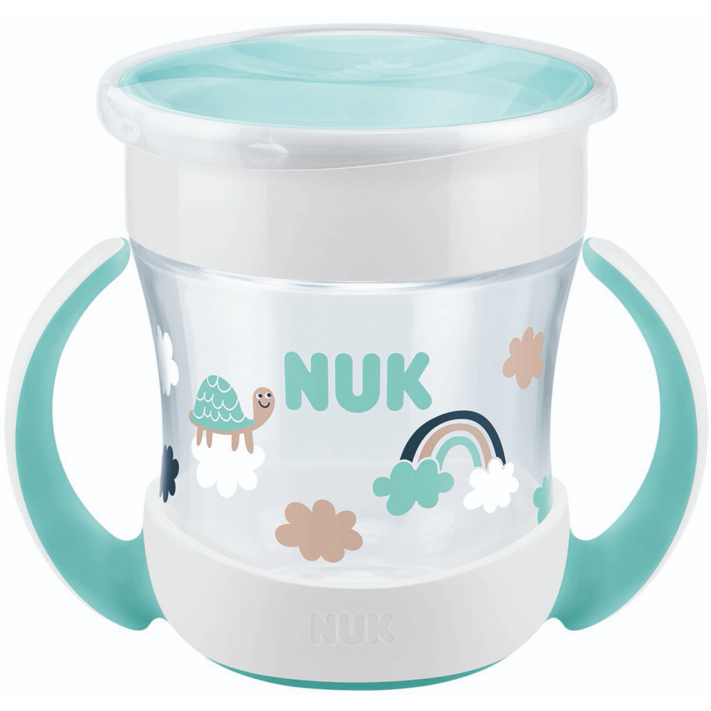 Поїльник-непроливайка Nuk Evolution Mini Magic 160 мл Зелений (3952387)