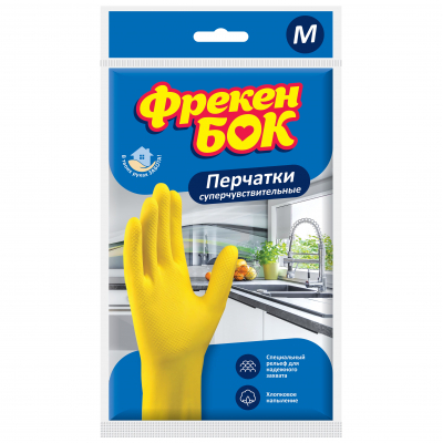 Рукавички господарські Фрекен БОК Суперчутливі M 1 пара (4820048480284)