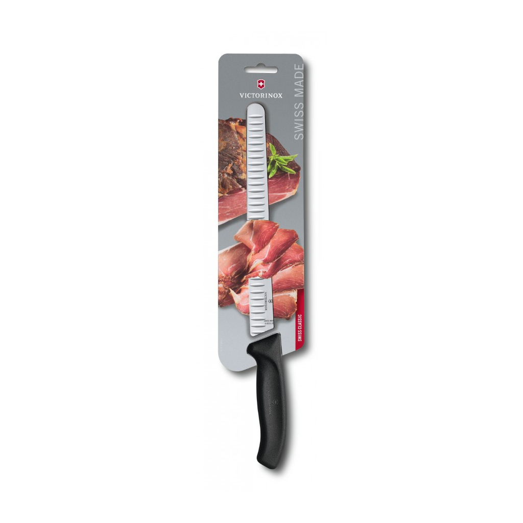 Кухонний ніж Victorinox SwissClassic Slicing 25 см Black (6.8223.25B)