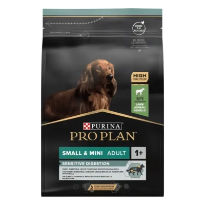 Сухий корм для собак Purina Pro Plan Small&Mini Sensitive Digestion зі смаком ягняти 3 кг (7613036611268)