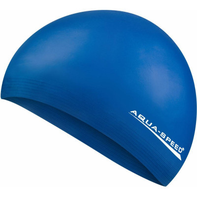 Шапка для плавання Aqua Speed Soft Latex 122-02 5725 темно-синій Уні OSFM (5908217657251)