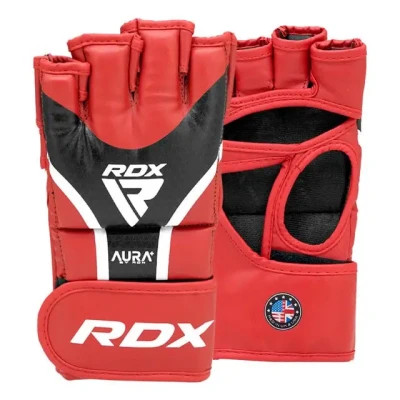 Рукавички для MMA RDX Aura Plus T-17 Red/Black XL (GGR-T17RB-XL+)