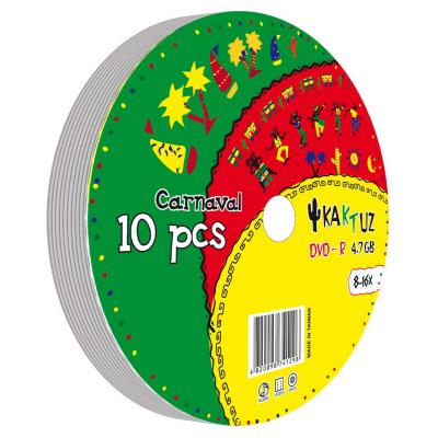 Диск DVD Kaktuz 4.7GB 16X Bulk 10 pcs (907753RKAF)