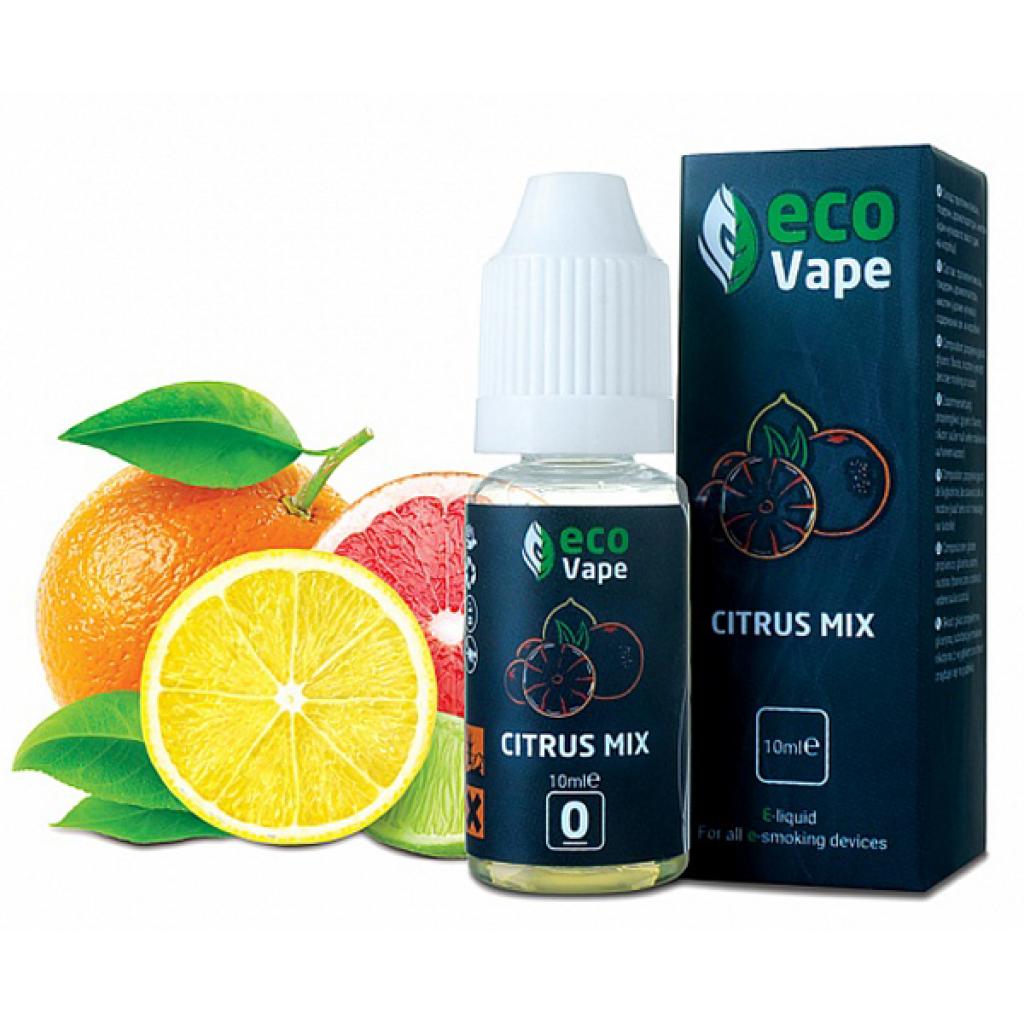 Рідина для електронних сигарет Eco vape Citrus Mix 9 мг/мл (LEV-CTM-9)