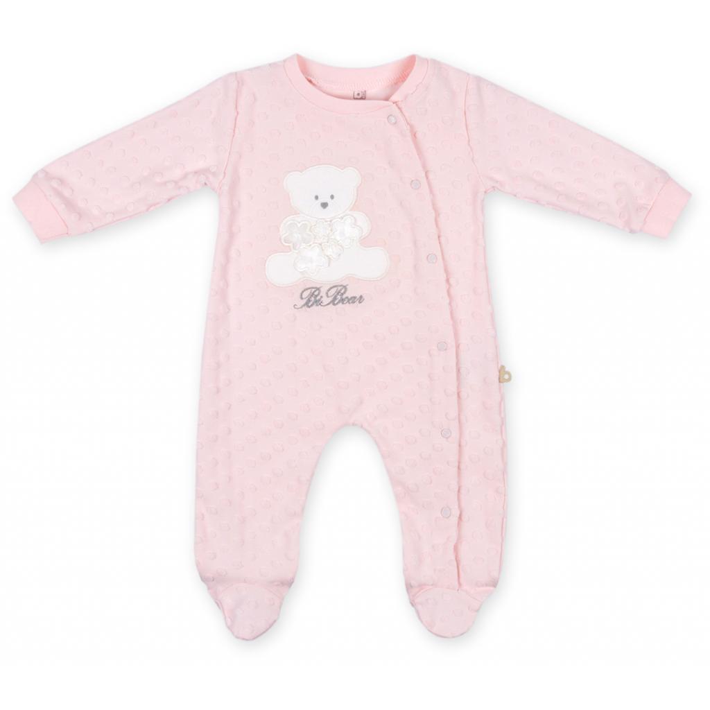 Чоловічок Bibaby з ведмежам (60063-50G-pink)