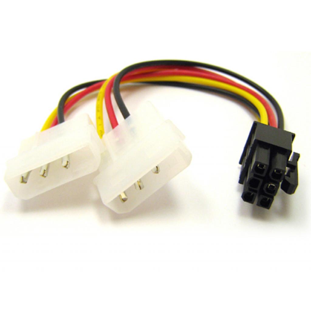 Кабель живлення Video power 6pin to 2molex Atcom (16185)