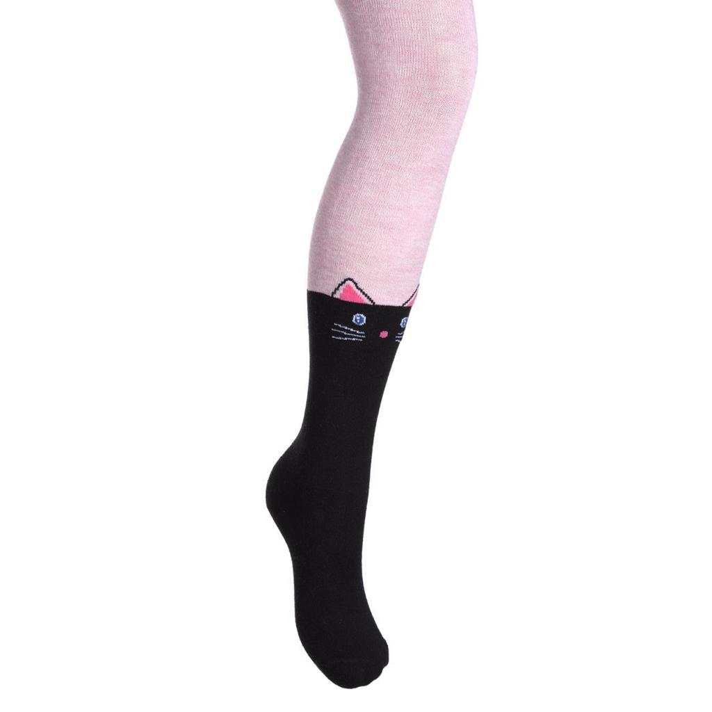 Колготки UCS Socks з котиками (M0C0301-1196-98G-pink)