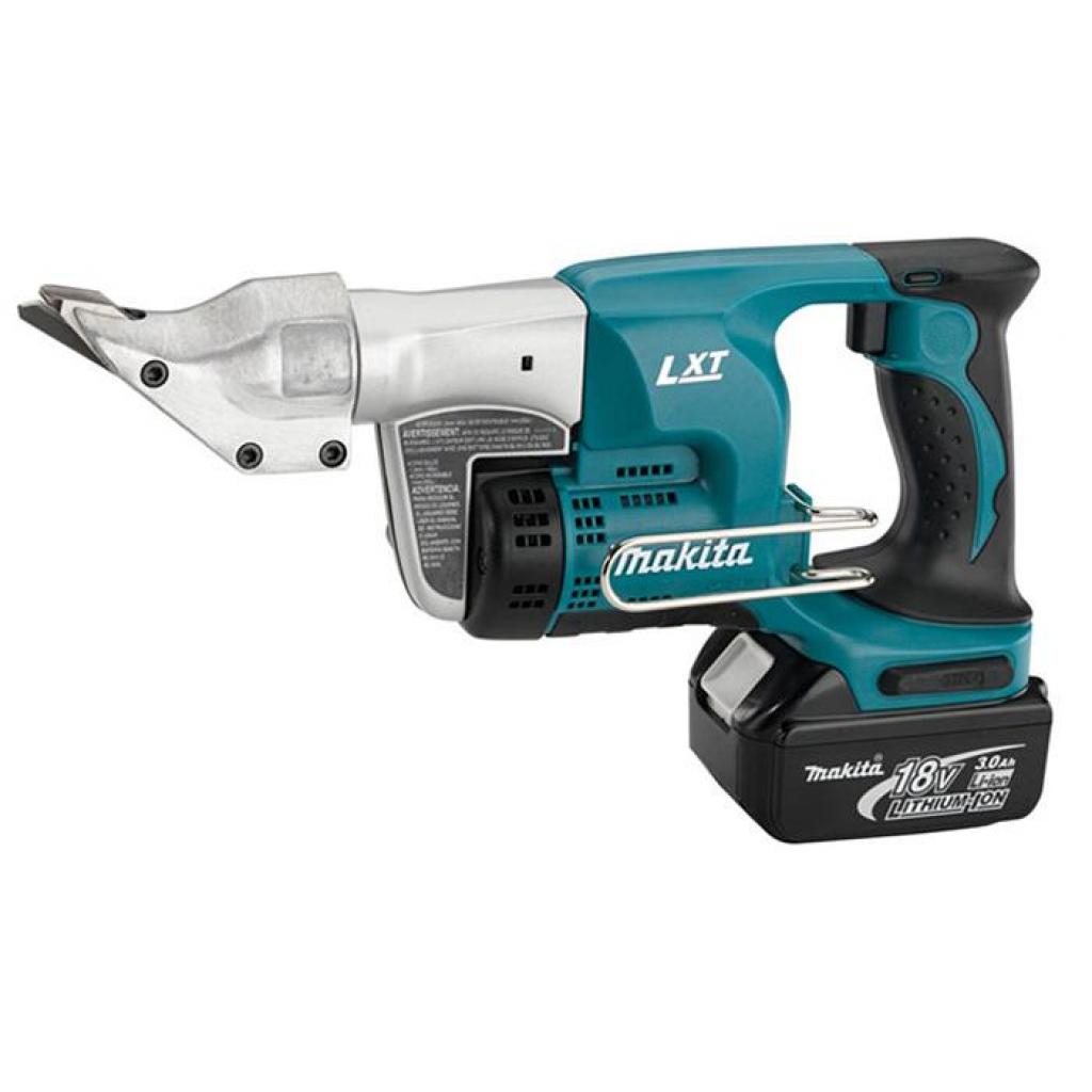 Ножиці по металу електричні Makita LXT, 3Аг х 2 шт, DC18RС, кейс, 1,3мм (DJS130RFE)