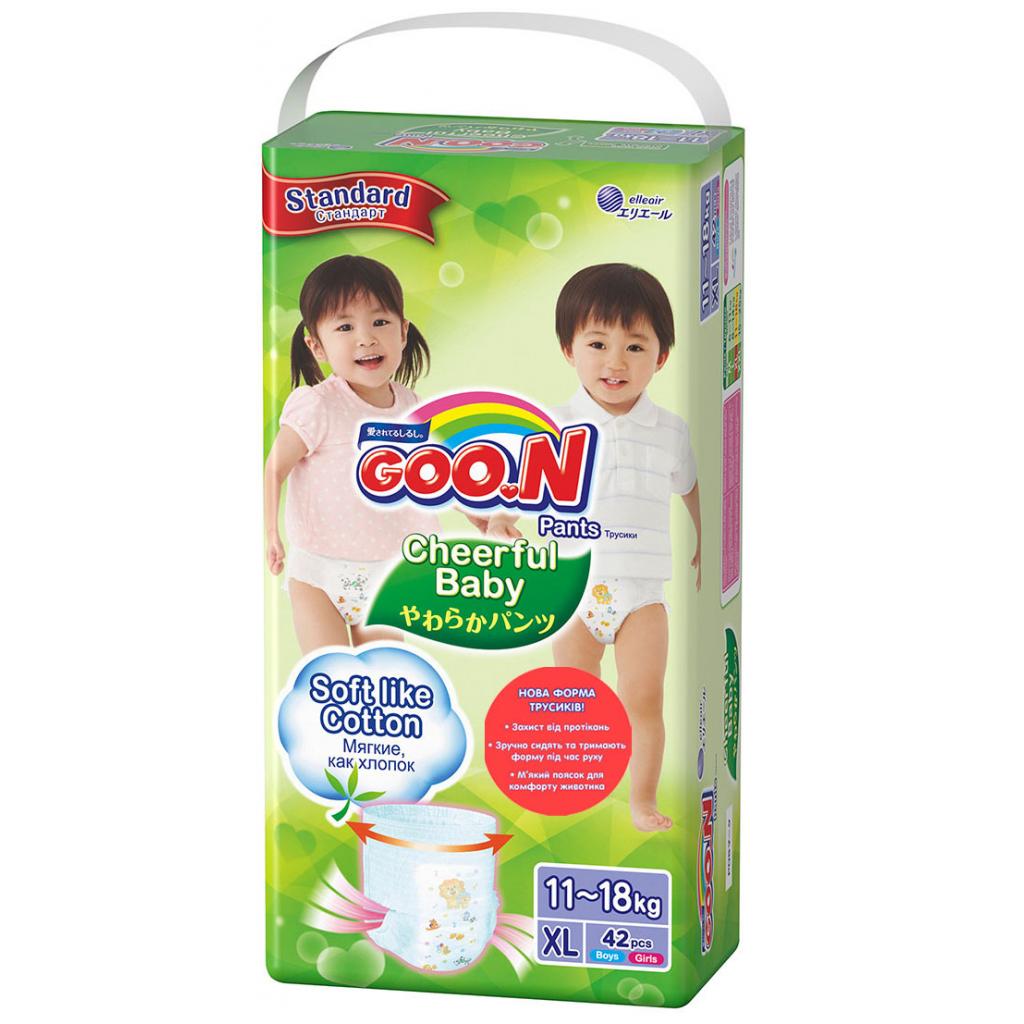 Підгузок GOO.N Cheerful Baby XL 11-18 кг унісекс 42 шт. (843286)