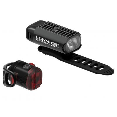 Комплект велофар Lezyne Hecto Drive 500XL/Femto USB Pair 500/5 Lm Black (4712806 002213)