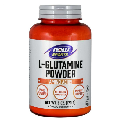 Амінокислота Now Foods Глютамин в порошку, L-Glutamine Powder, 170 гр. (NF0220)