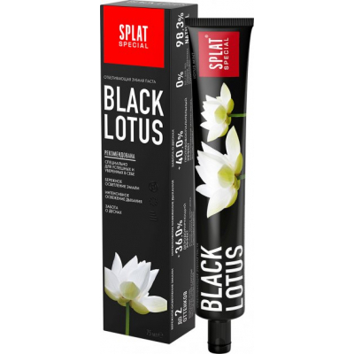 Зубна паста Splat Special Black Lotus 75 мл (4603014008541)