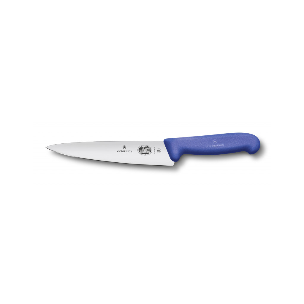 Кухонний ніж Victorinox Fibrox Carving 19 см Blue (5.2002.19)