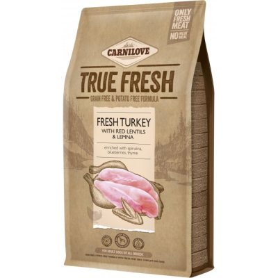 Сухий корм для собак Carnilove True Fresh TURKEY for Adult dogs 4 кг (8595602545964)