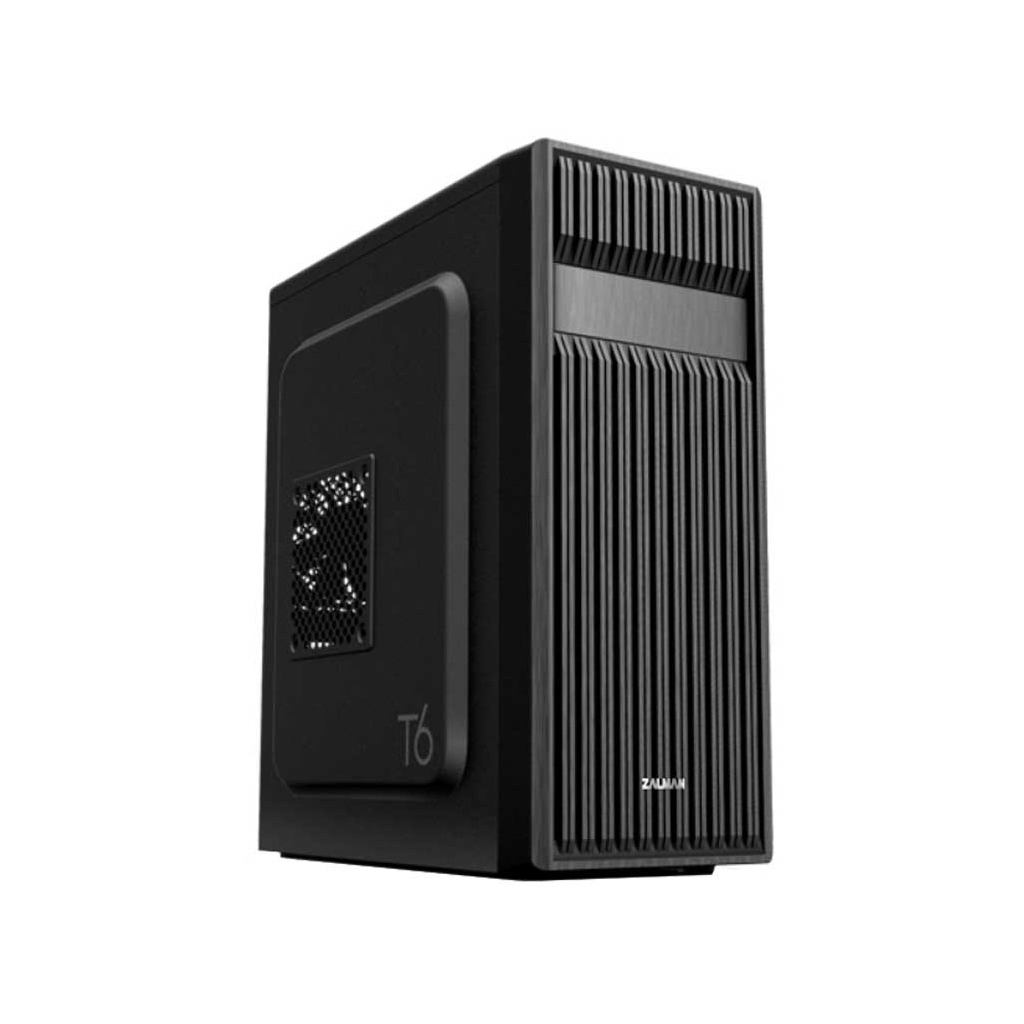 Корпус Zalman Корпус Zalman T6, без БЖ, 1xUSB3.0, 2xUSB2.0, 1x120mm Black fan, Perforated Side, ATX, Bl (T6)