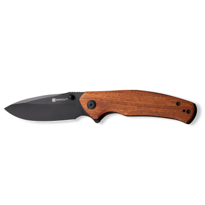 Ніж Sencut Slashkin Black Blade Wood (S20066-4)