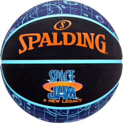 М'яч баскетбольний Spalding Space Jam Tune Court мультиколор Уні 5 84596Z (689344412900)