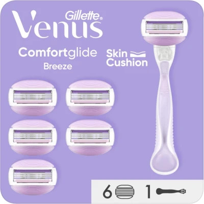 Бритва Gillette Venus ComfortGlide Breeze з 6 змінними картриджами (8006540854860)