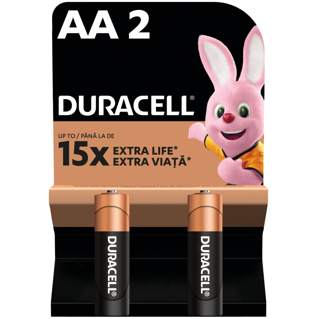 Батарейка Duracell AA MN1500 LR06 * 2 (5000394058163 / 81551267)