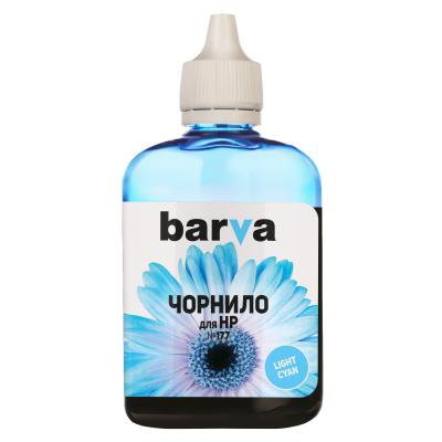 Чорнило Barva HP №177 LIGHT CYAN 90г (C8774) (H177-348)