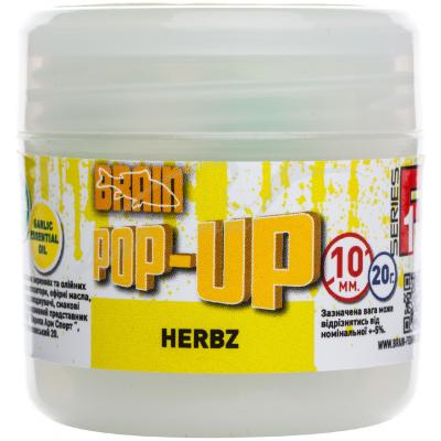 Бойл Brain fishing Pop-Up F1 HERBZ (мята с чесноком) 10 mm 20 gr (1858.02.37)