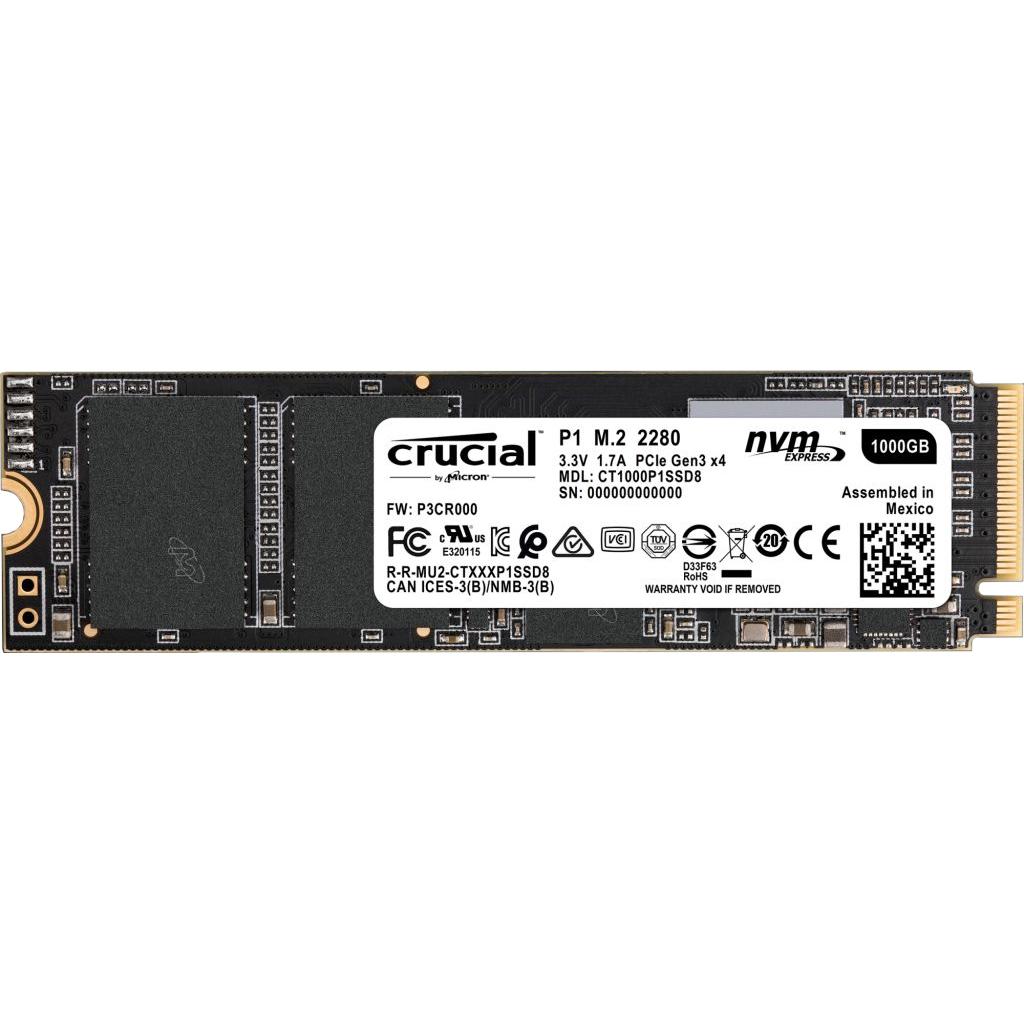 Накопичувач SSD M.2 2280 1TB Micron (CT1000P1SSD8)