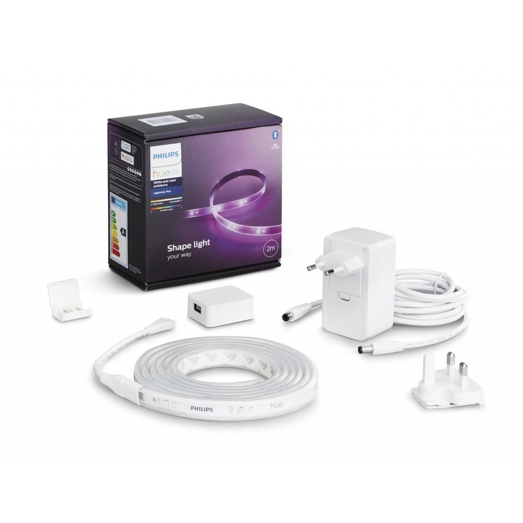 Світлодіодна стрічка Philips Hue Plus, Color, BT, DIM, 2м (929002269110)