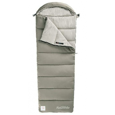 Спальний мішок Naturehike M400 NH20MSD02 Down Cotton Left Green (6927595748145-L)